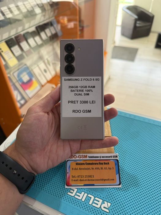 Samsung Z Fold 6 5G 256Gb Dual Sim/Garantie