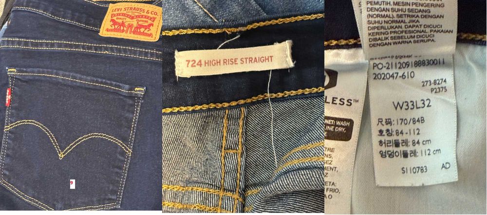 Blugi Levi Strauss diferite modele
