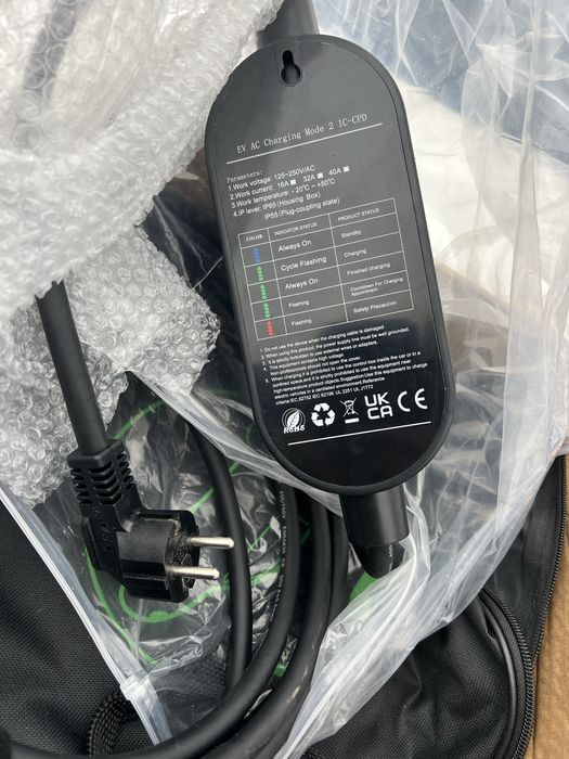 3,5kw 16A  WI-FI Type2 зарядно за електромобил,хибрид