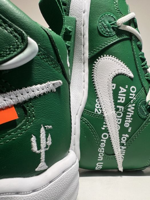 Nike x Off-White AF1 Mid Pine green