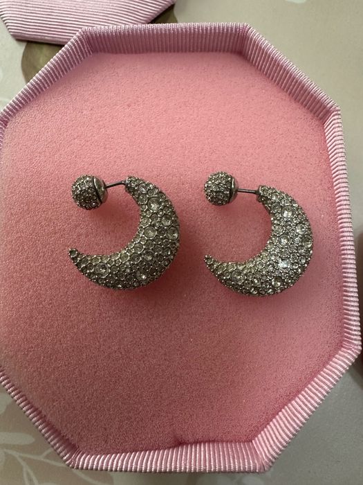 Сребърни обеци Svarovski