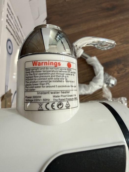 Robinet electric instant cu duș, 3000W, apă caldă instant, model RX-019