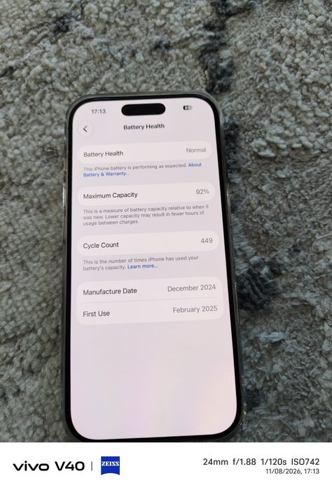 iPhone 16 pro sotiladi karobka dakument bor