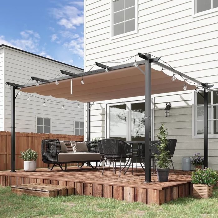 Vând pergola 3/4ml bej