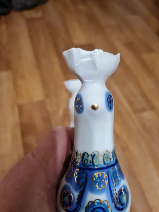 Подсвечник, фарфор.