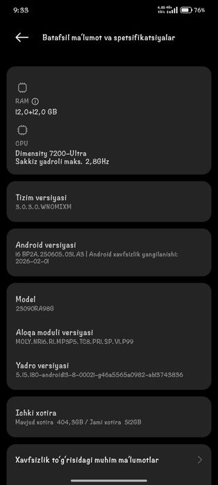 Redmi not 13 pro +5G