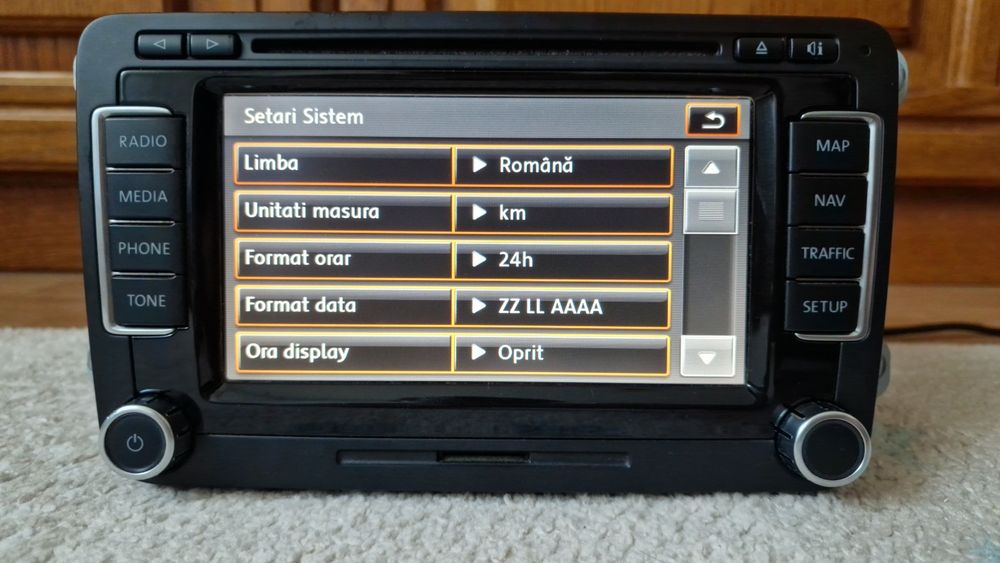 RNS 510 Dynaudio / Lb. Romana / Harti / Cod Pin
