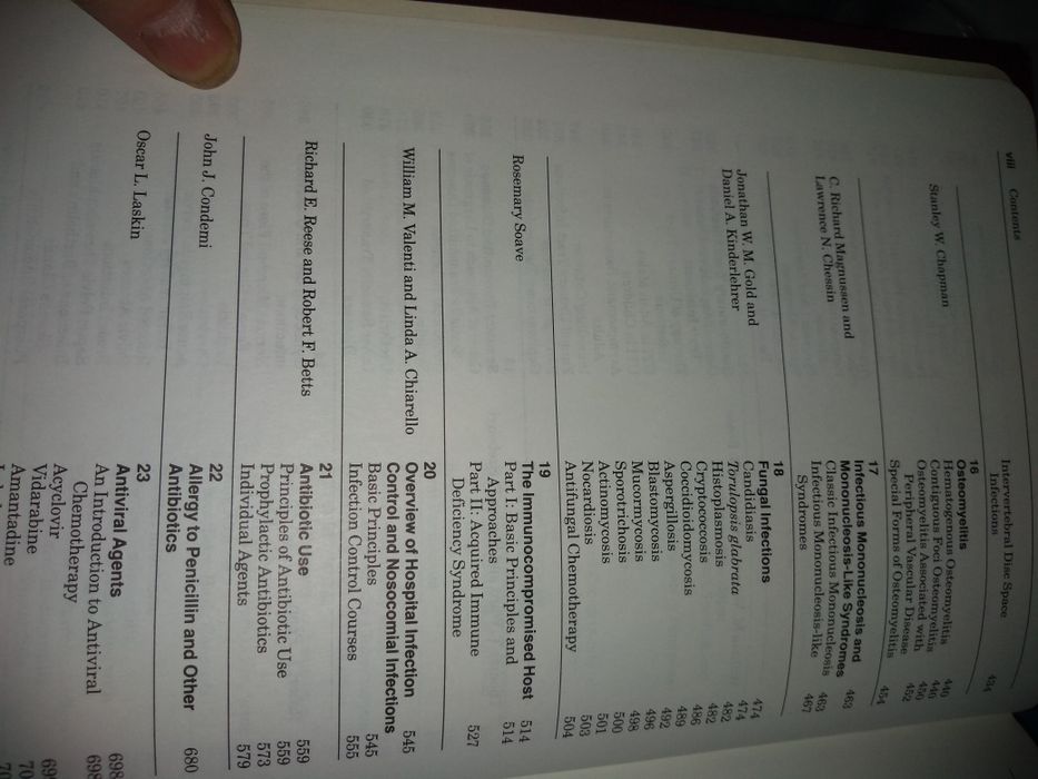 ИНФЕКЦИОЗНИ БОЛЕСТИ; различни книги , и на английски