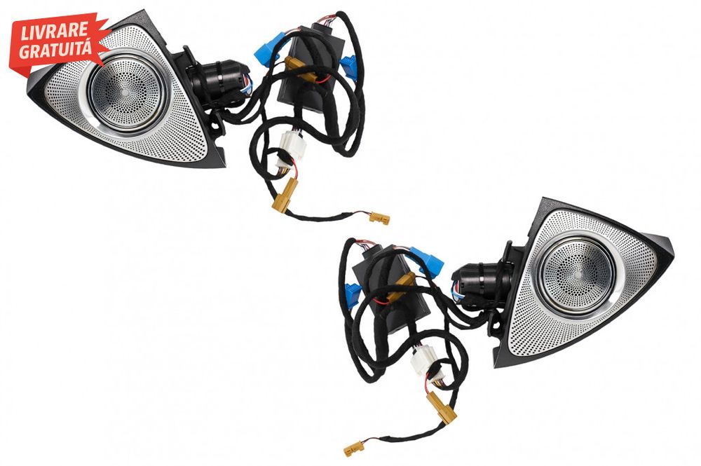 Tweeter LED rotativ cu 3 culori Mercedes C-Class W205 C205 S205 (2014-