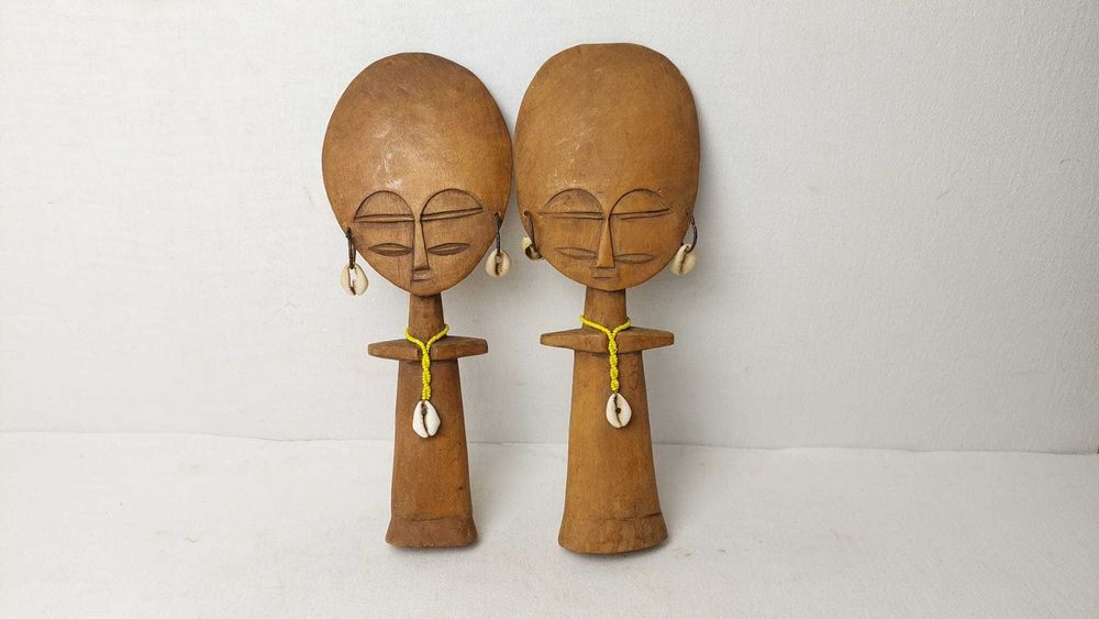 sculpturi papusi ashante africane