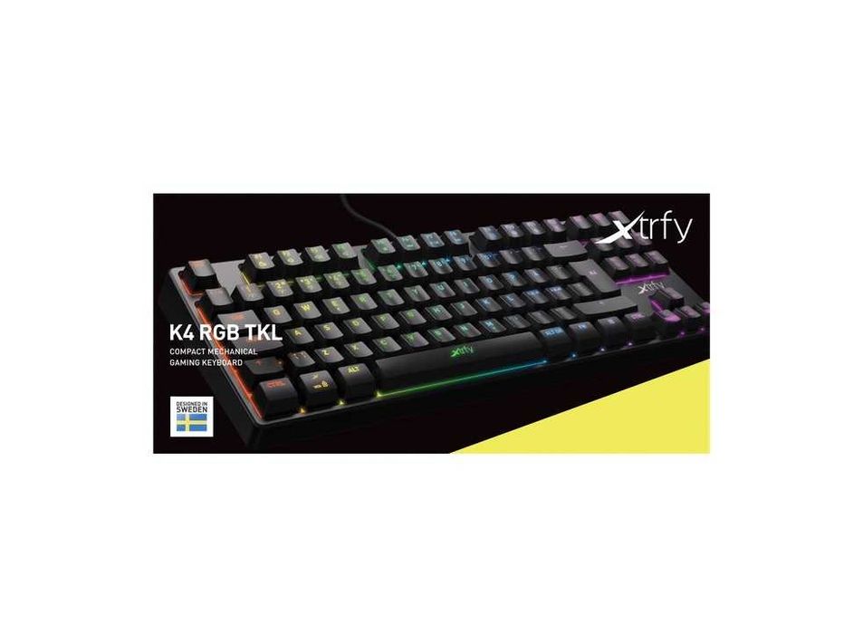} Клавиатура игровая Xtrfy K4 RGB Kailh Red RU
