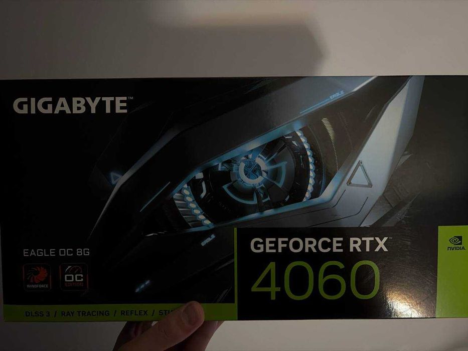 Видеокарта NVIDIA GeForce RTX 4060 gigabyte eagle oc 8GB