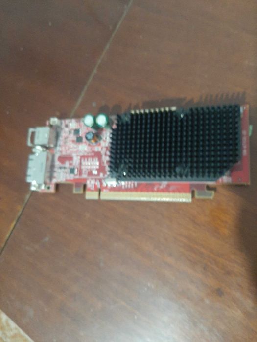 Placă video PCI Express DVI VGA, funcțională, 10 lei