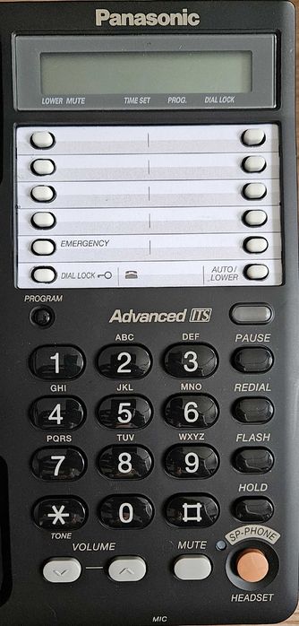 Новый Телефон проводной Panasonic KX-TS2365RUW
