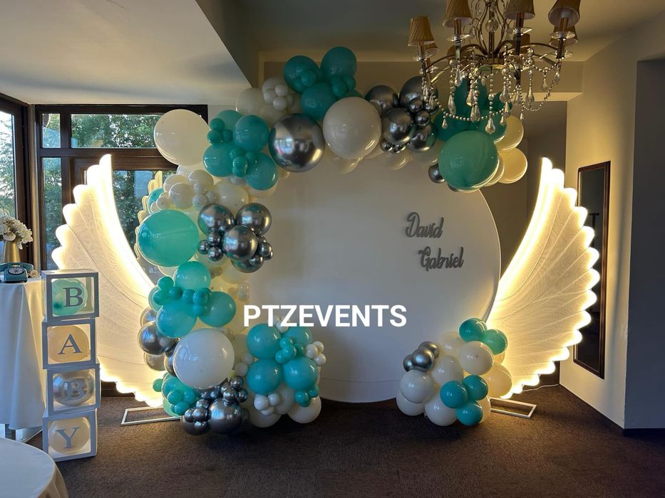 Aranjamente florale Nunta Baloane Fum greu Oglinda magica Biserica