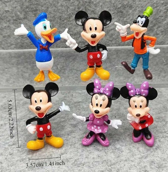 Figurine Disney & Marvel pentru tort - Elsa,Spiderman,Mickey, Minions!