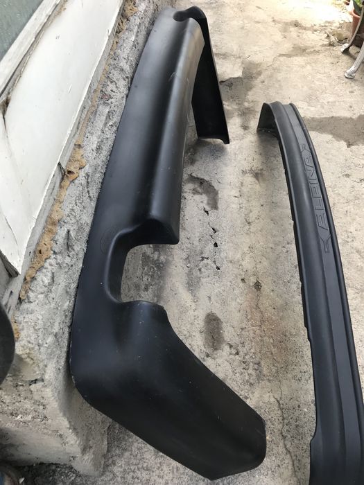Накладки на бампера BMW E38 перед зад