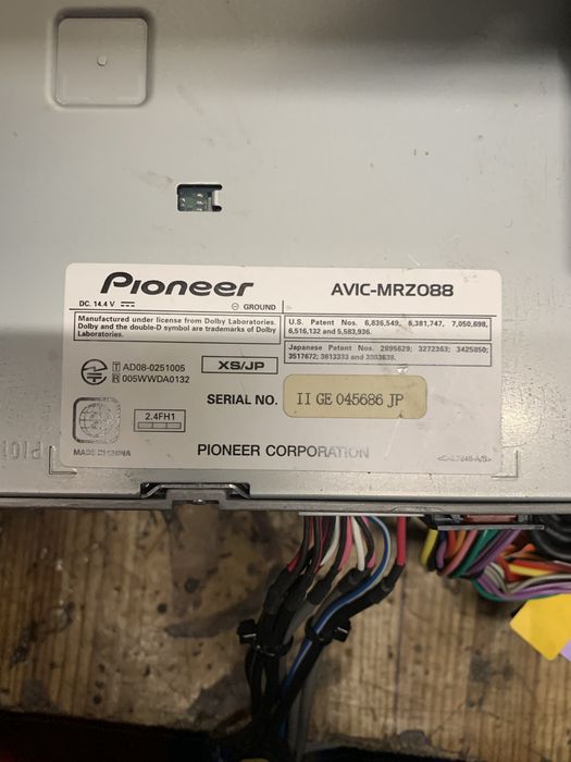 Pioneer Avic-MRZ088