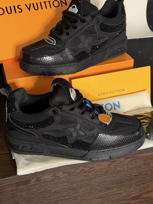 Louis Vuitton Swarovski black PREMIUM + accesorii