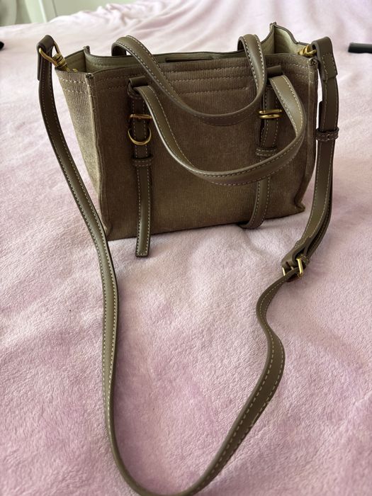 Чанта Зара бежова