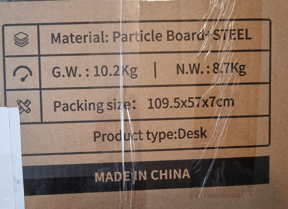 Геймърско бюро  с  LED осветление