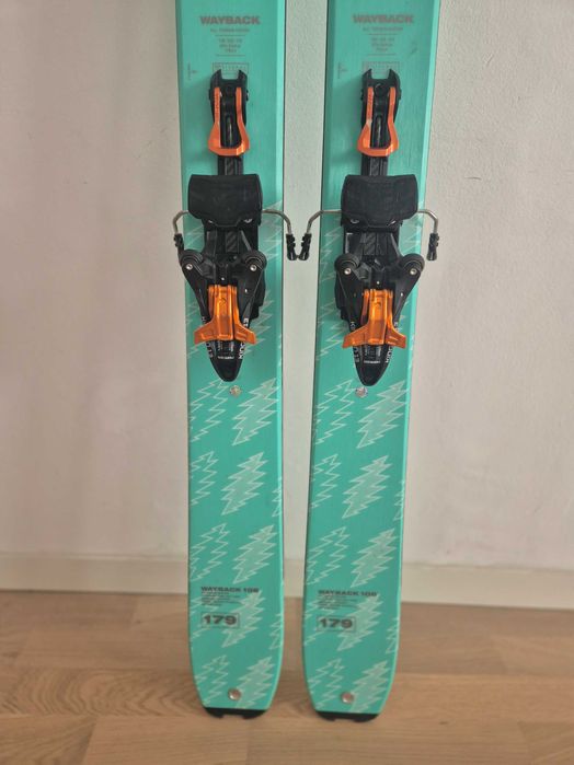 Schiuri tura/freeride K2 Wayback 106/179cm, Marker Kingpin 13, piei K2