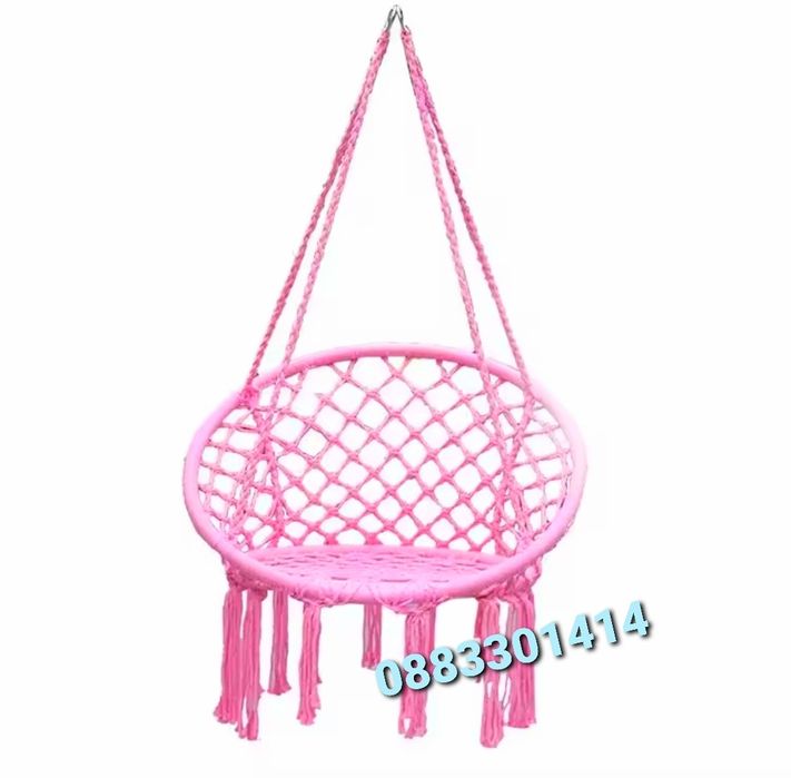 Намаление! Висяща люлка Хамак Градинска люлка Стол за балкон Различни цветове