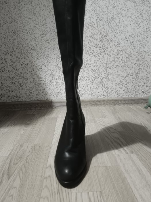 Сапоги натуральная кожа