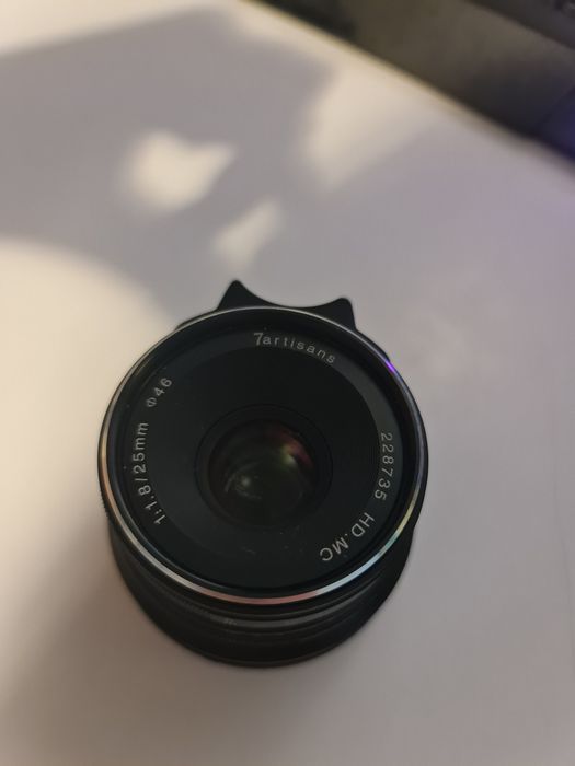Обектив 7artisan 25mm 1.8 sony e mount apsc