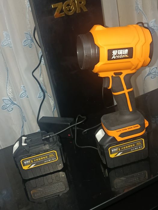 Воздуходув Мощная аккумуляторная турбо-воздуходувка Aredale