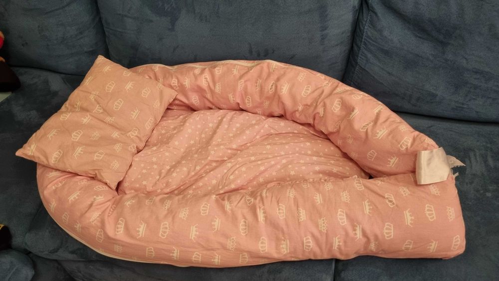 Бебешко гнездо с калъф с цип