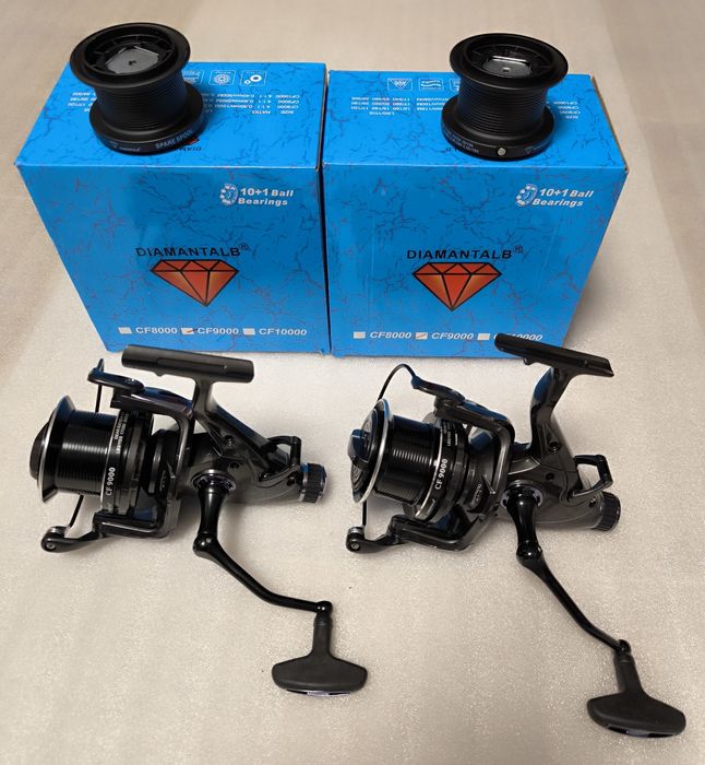SET 2 Mulinete Diamant CF9000 10+1 Rulmenti cu BaitRunner