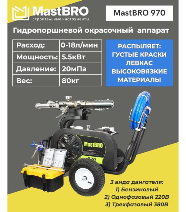 Продам краскапульт Mastbro 970 или обмен