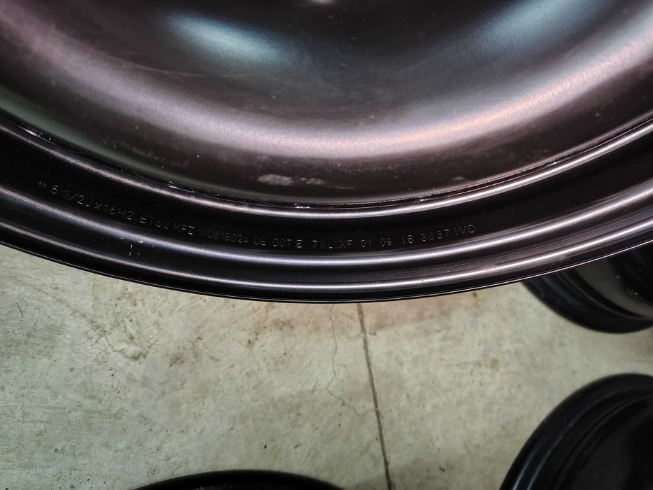 4бр.Железни джанти 16ки за VW T5,T6 5x120 6,5j et52 цена за брой