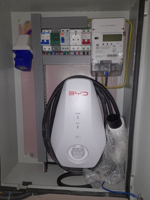 7kwt зарядка установка, сервис и диагностика  
Подключение 220В и