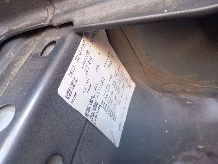 Audi A3 1.9 TDI AXR 101к.с на части