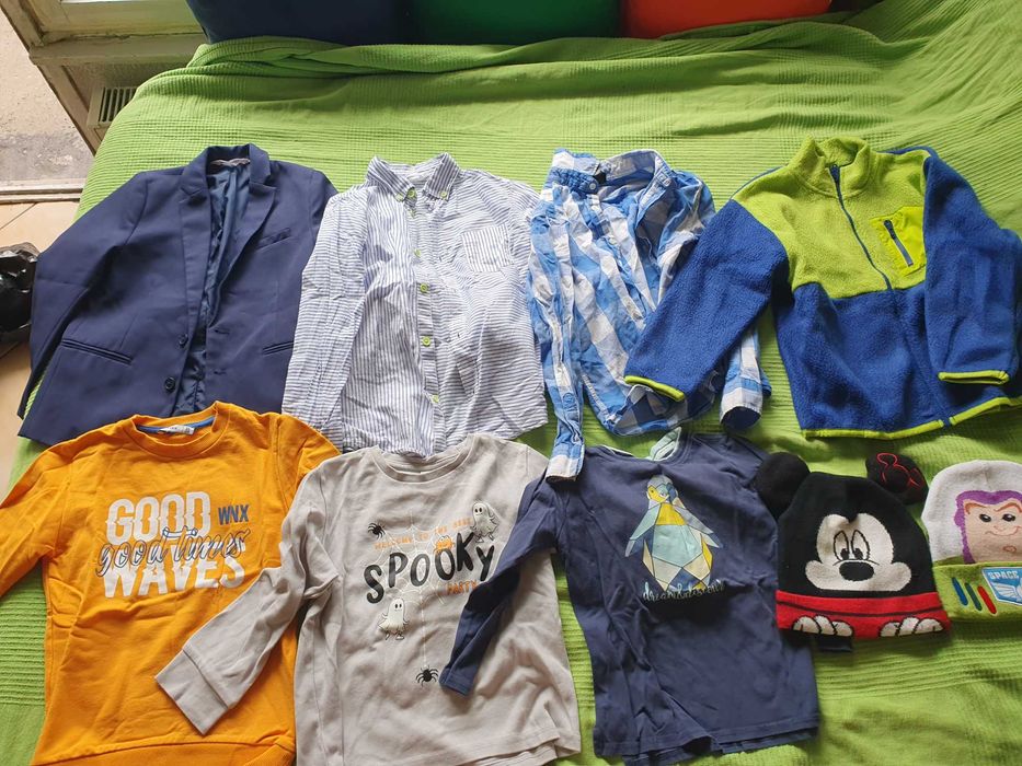 Детски дрехи - сетове по 5 евро 116,128,134 см