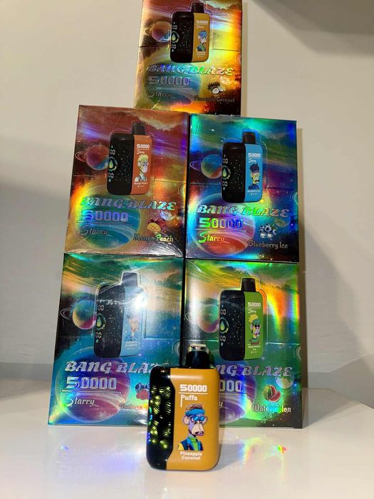 Vape Bang 50.000 pufuri display reîncărcabil arome fructate