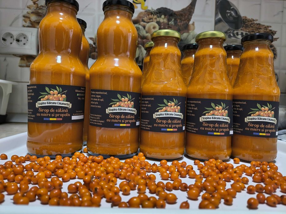 Sirop de catina cu miere și propolis