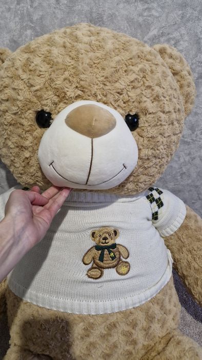 Мишка плюшевый новый