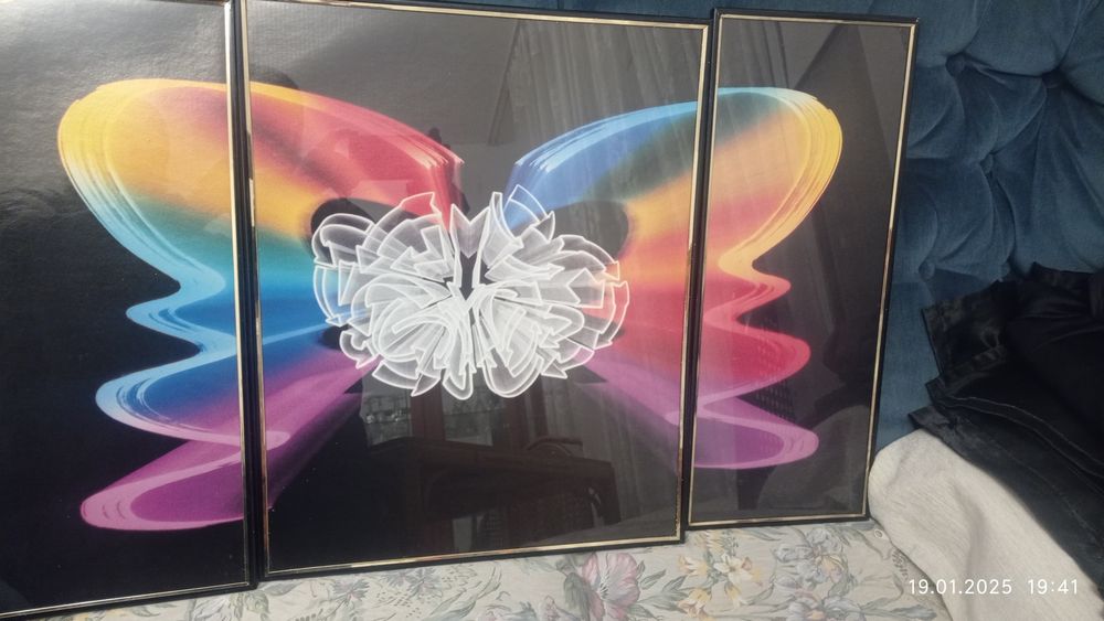 Картина снимки триптих