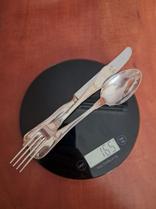 Tacâmuri argint 800