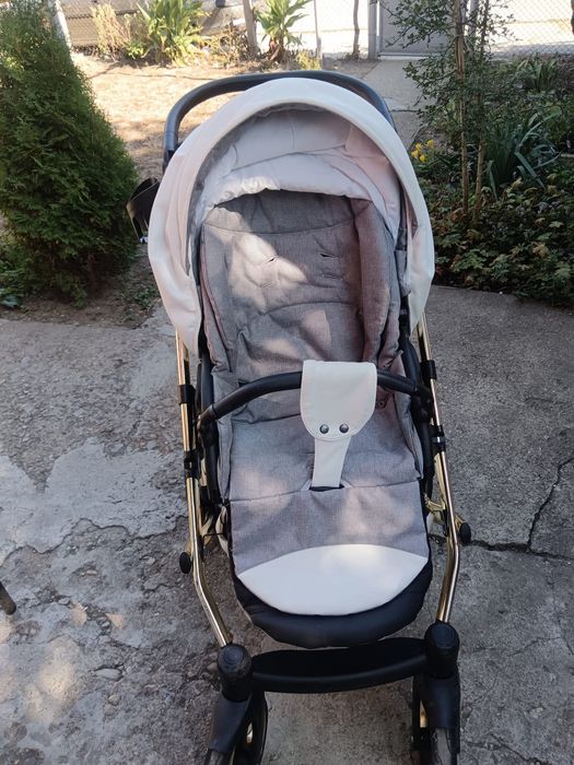 Комбинирана бебешка количка 2в1 Fintera Comfort Gold