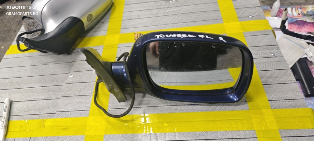 Дясно огледало за volkswagen touareg 7l
