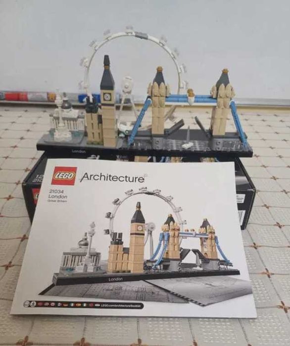 LEGO® Architecture – Londra 21034, 468 piese