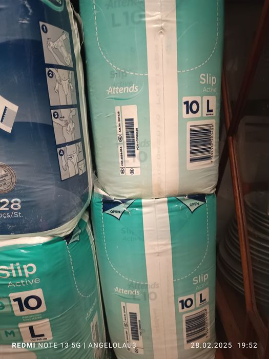 Pamperși calitate excepțională 10/10 marca Attends aduși din Germania