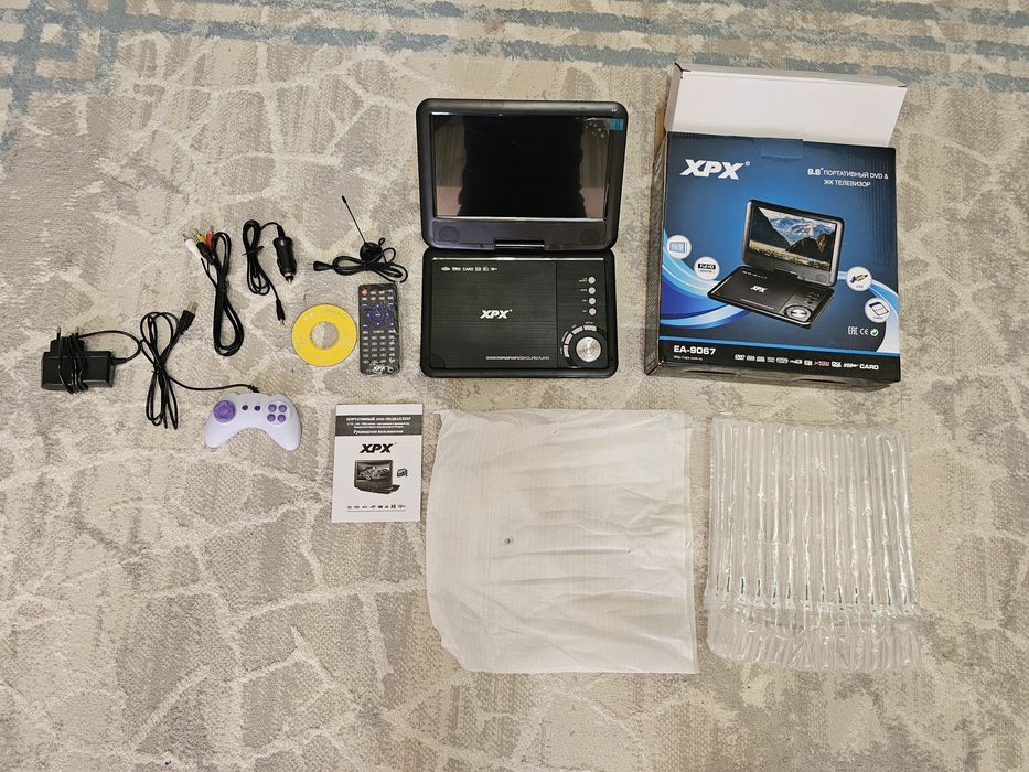 Продам новый портативный DVD player