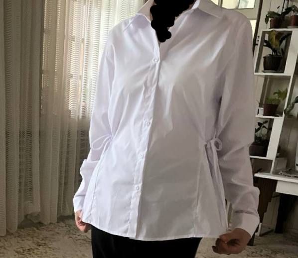 Белая Женская рубашка