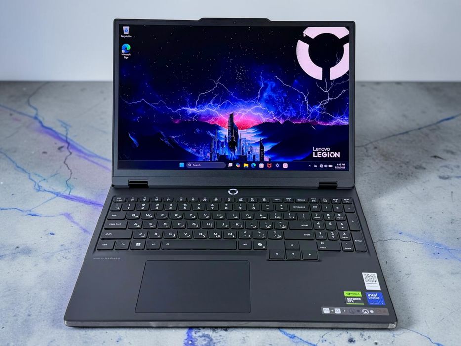 НОВ! Lenovo Legion 5 15.1" WQXGA 165Hz Ultra 7 16RAM 1TB RTX 5070 8GB Гаранция!
