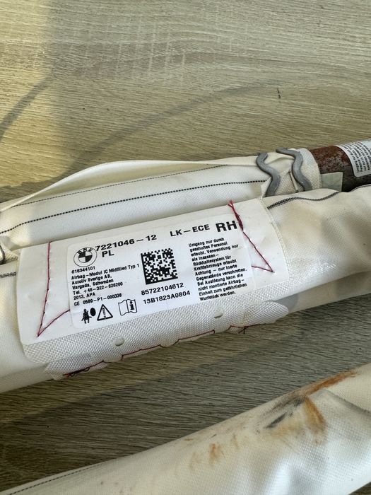 Завеси еърбег бмв ф30 ф31 bmw f30 f31 zavesi airbag бегове